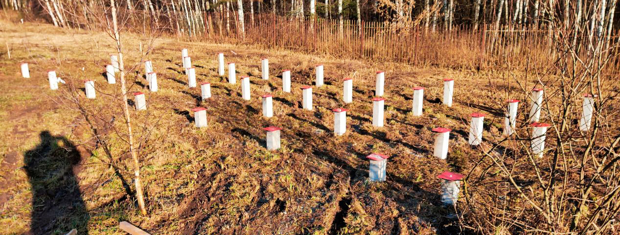 Прочный фундамент на забивных сваях Прочный фундамент на забивных сваях