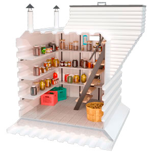 Бесшовные погреба (полиэтилен)