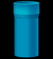 Труба НПВХ ⌀125мм/5мм