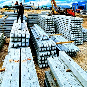 Забивные сваи 300х300, 350х350, 400х400